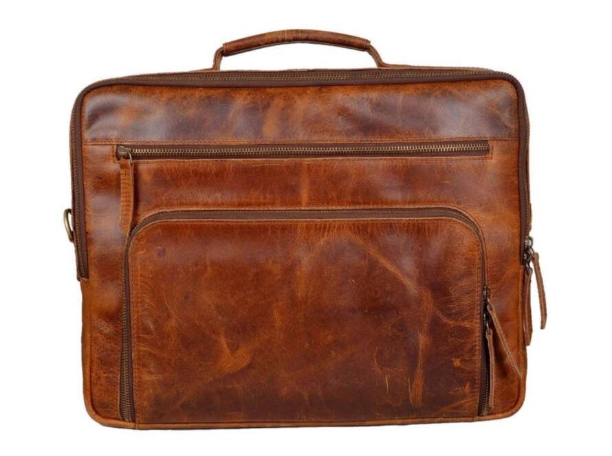 Genuine Leather Laptop Business Bag