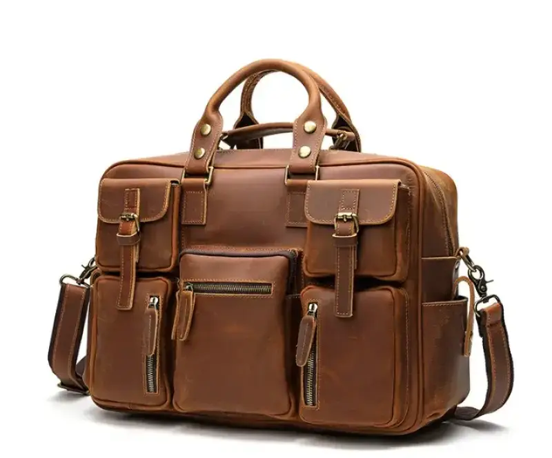 Laptop Bag - Tan