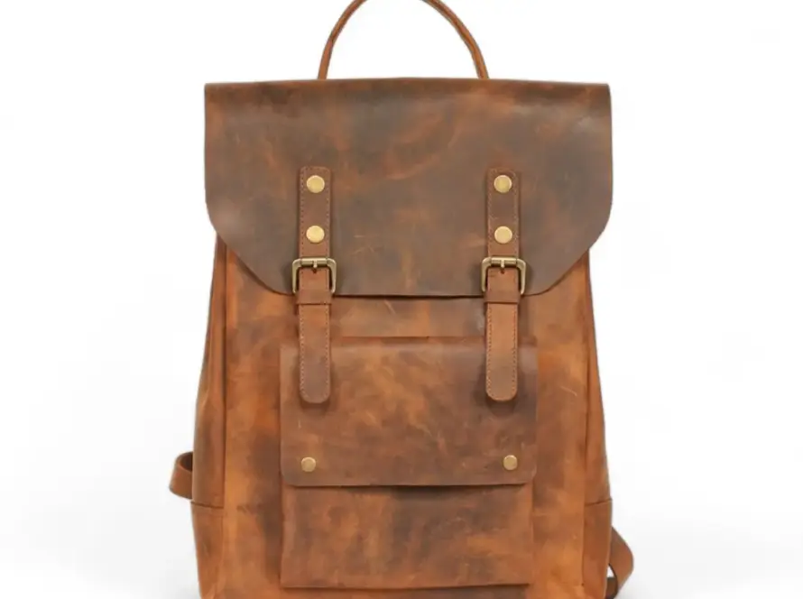 Leather Backpack