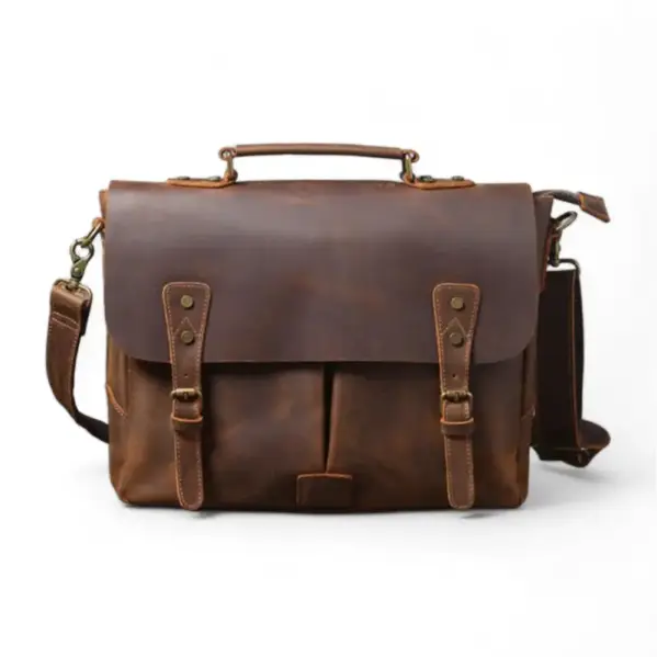 Modern Leather Laptop Bag