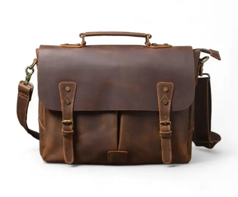Modern Leather Laptop Bag
