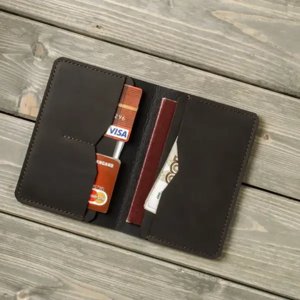 Genuine Leather Passport Case
