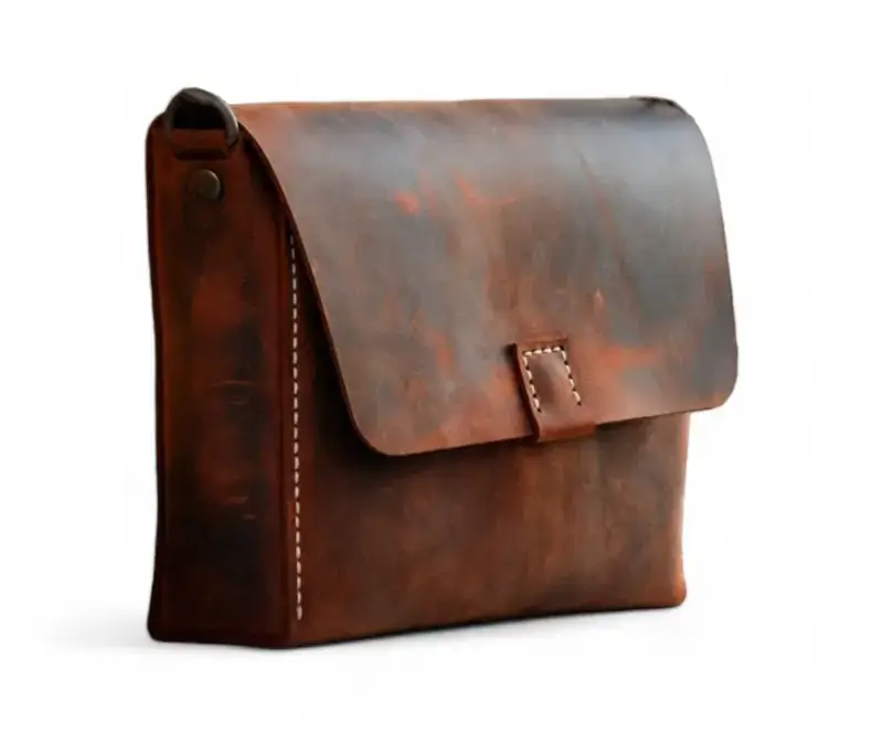 Rustic Leather Sling Bag