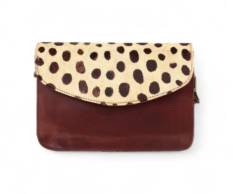 Trendy Sling Leather Bag