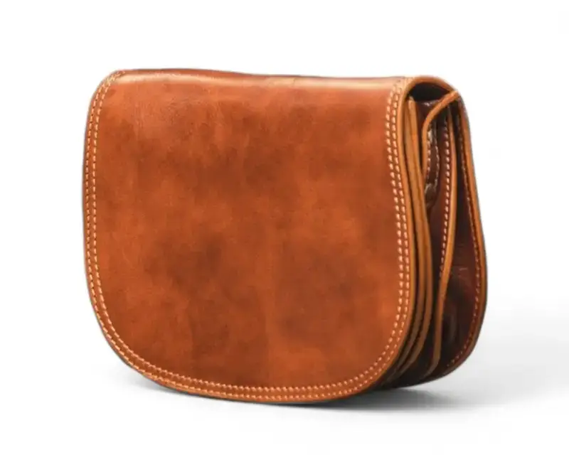 Compact Sling Leather Bag