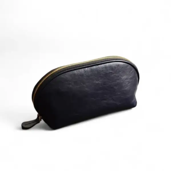 Leather Cosmetic Bag