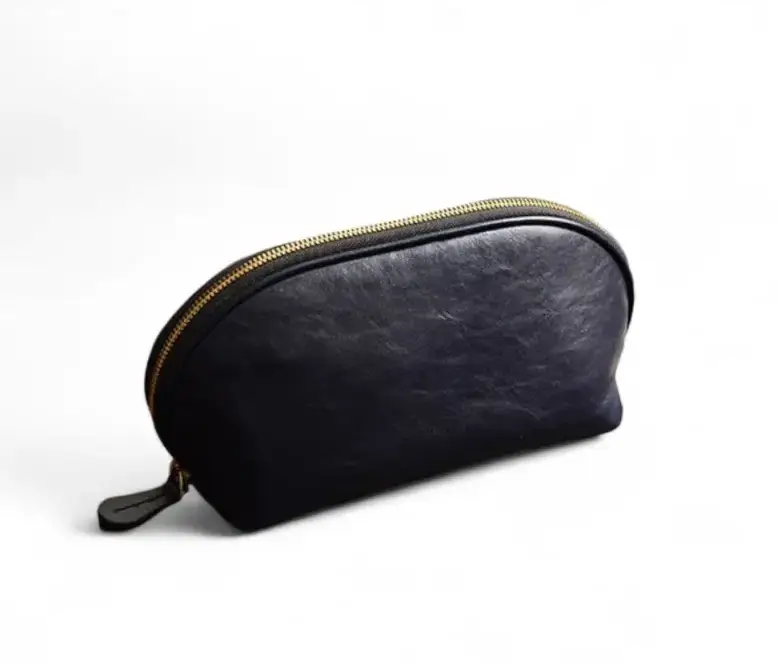 Leather Cosmetic Bag